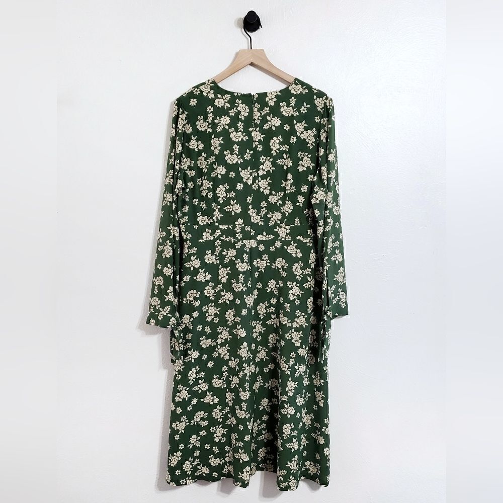 Anthropologie Kachel Saiorse Floral Midi Dress Size 12 NWT - Picture 8 of 10